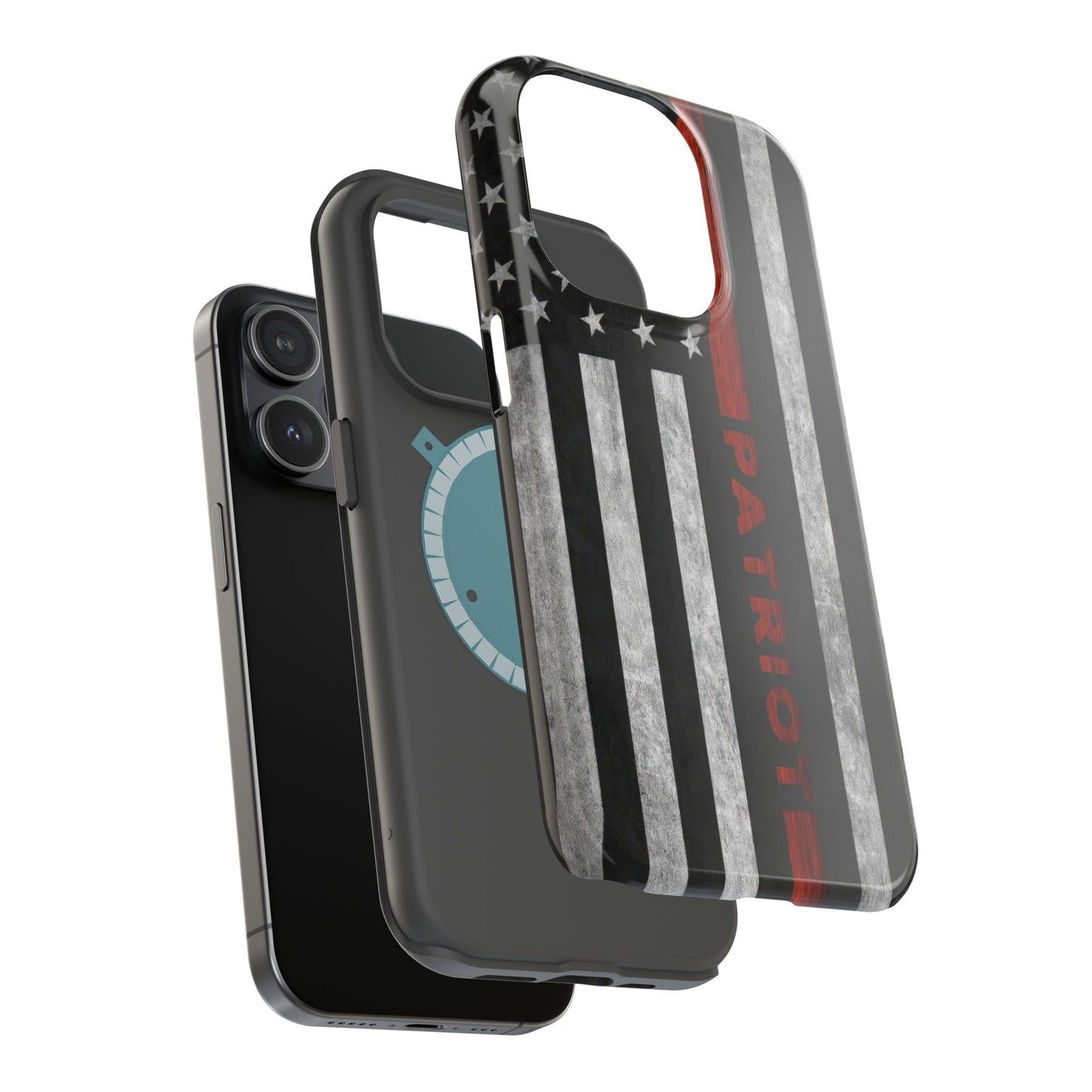 Red Line Magnetic Phone Cases, Firefighter Gift