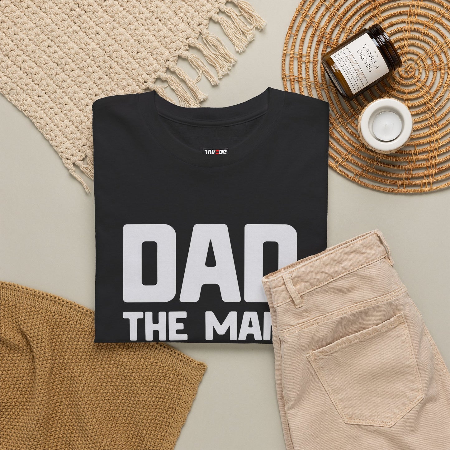 Dad The Man The Myth Grill Master Tee