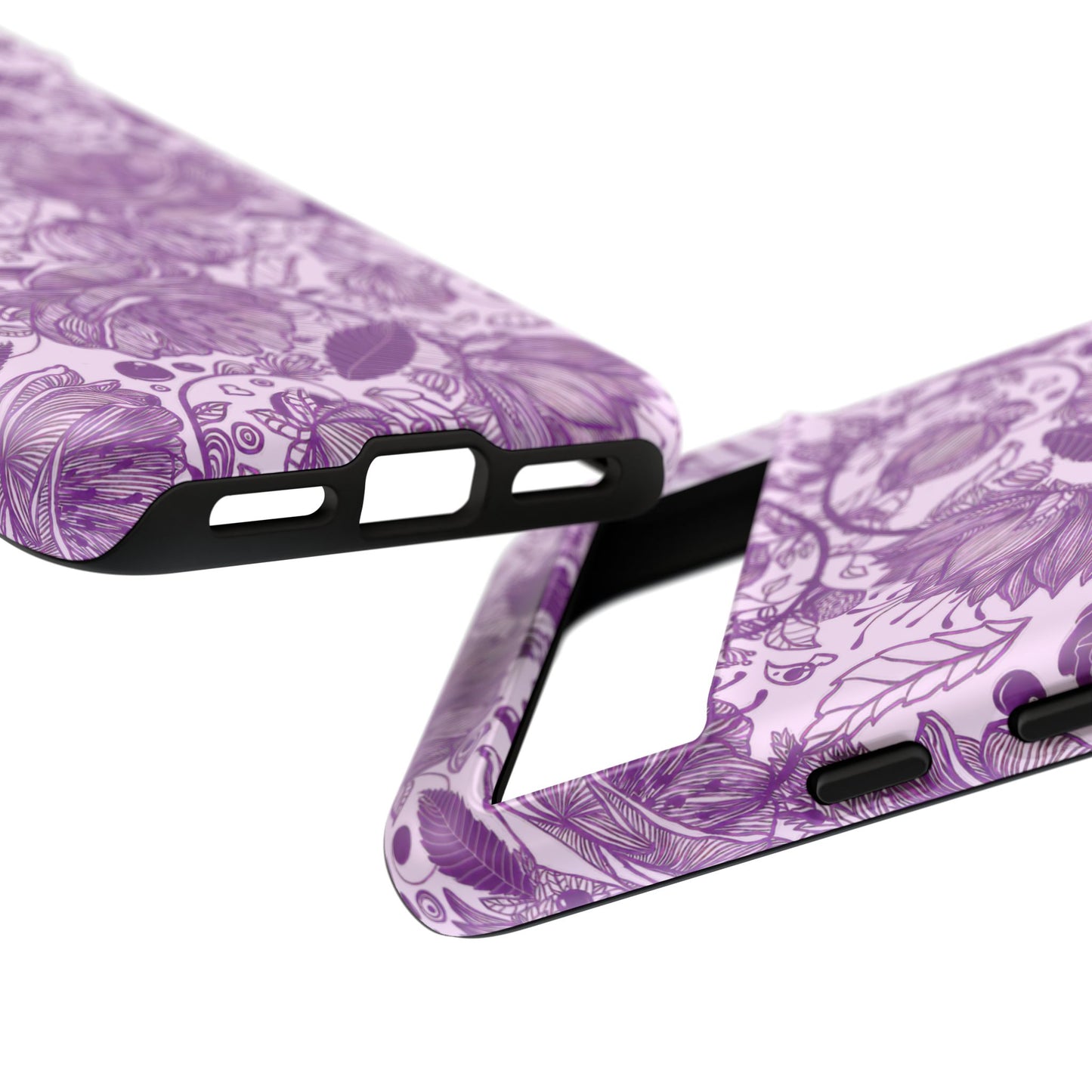 Graphical Garden: Purple Edition Tough Cases