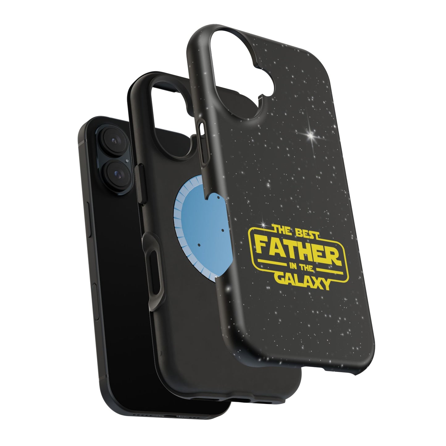 Galaxy-Themed iPhone Magnetic Case - Perfect Gift for the Best Father