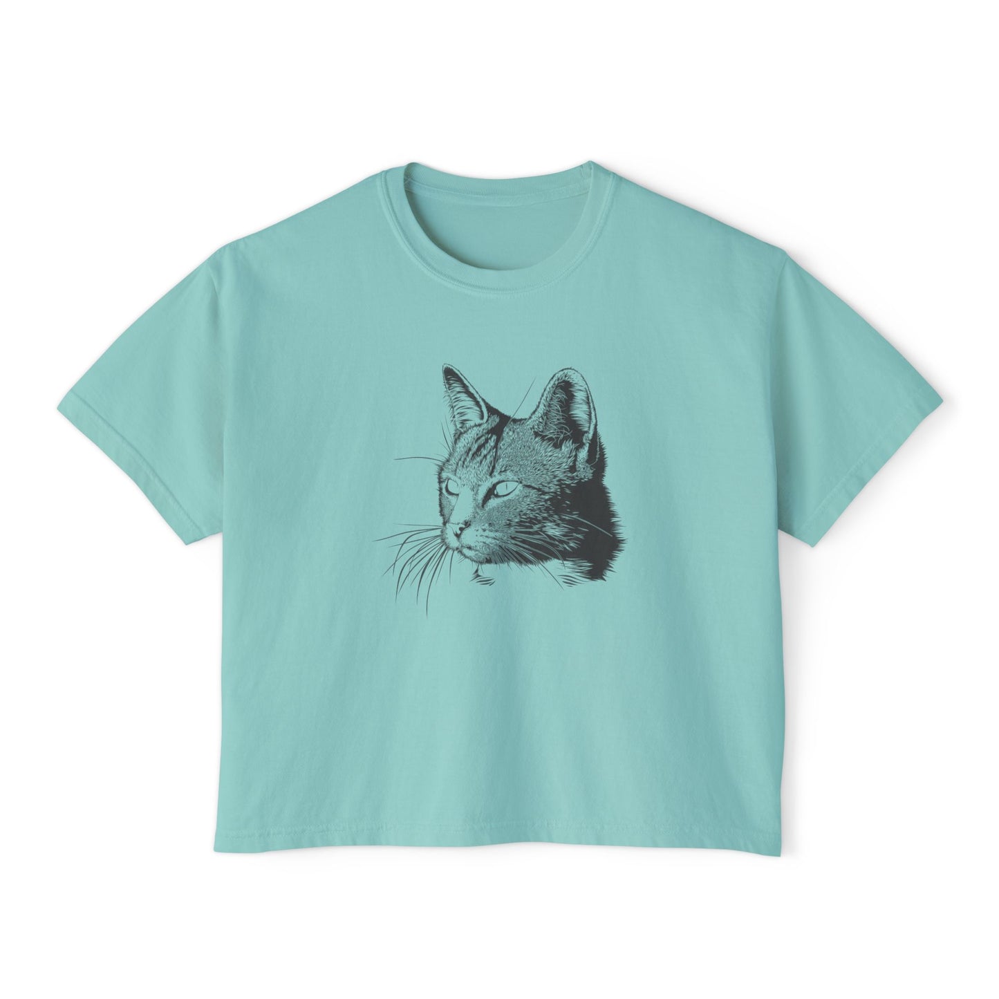 Cat Women's Boxy Tee