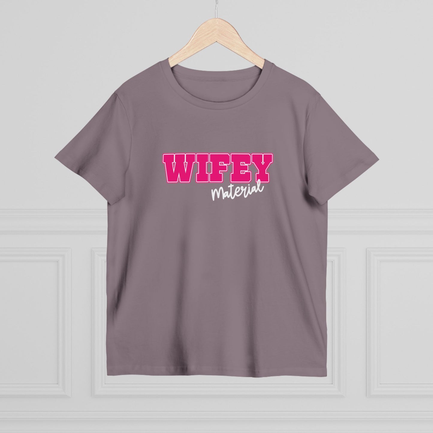 Wifey Material Women’s Maple Tee