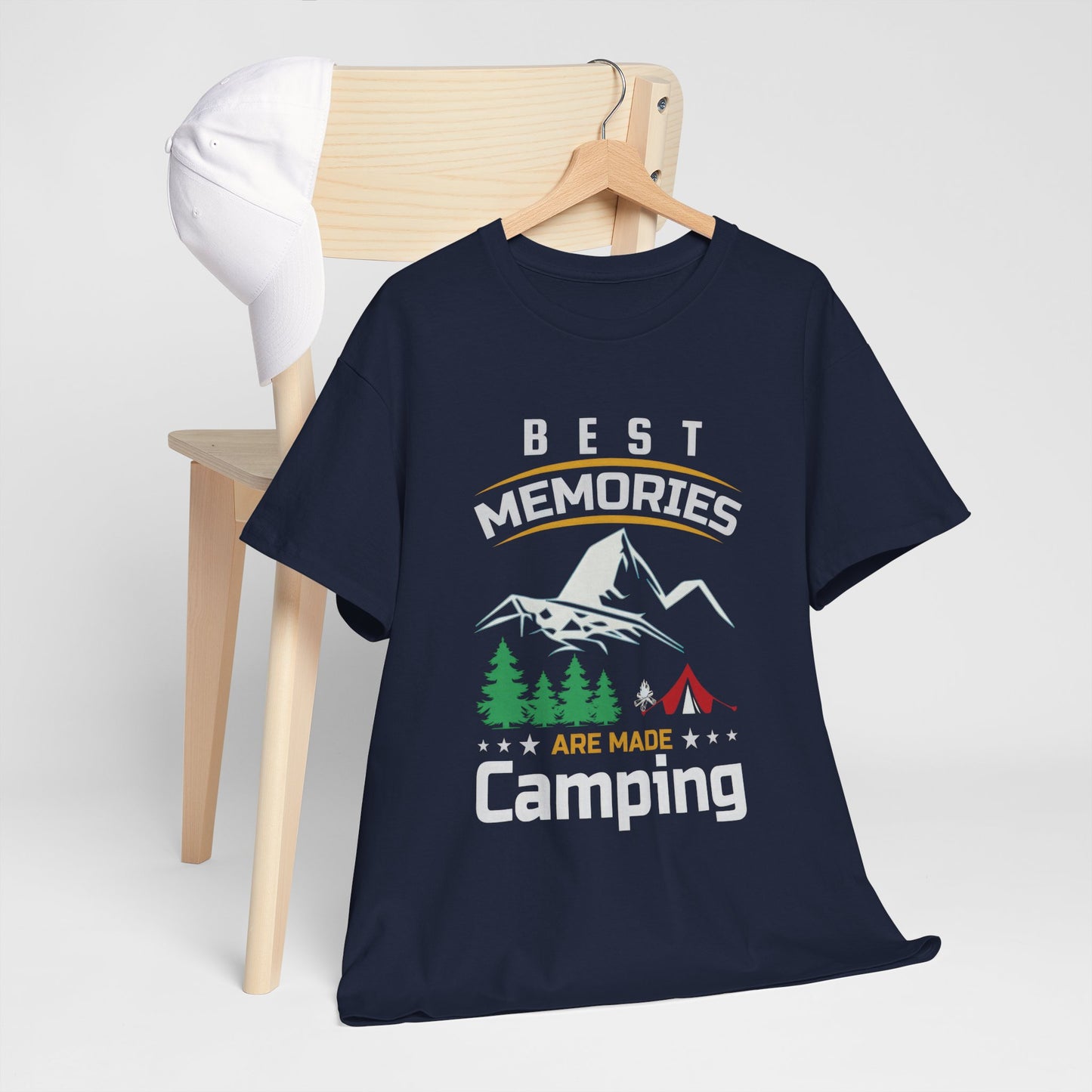 Camping Memories Unisex Heavy Cotton Tee