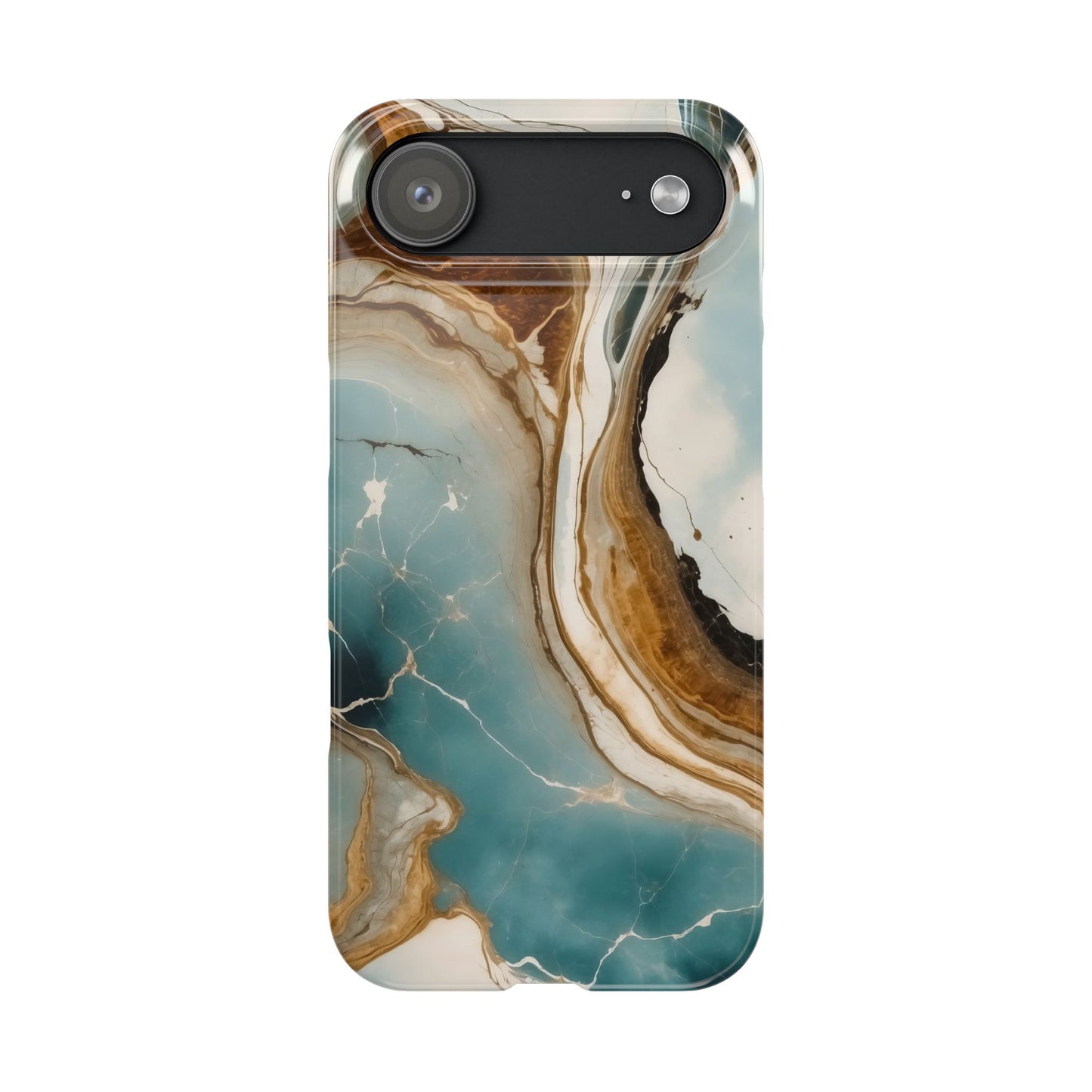 Marble Slim Phone Case, Stylish Protective Cover