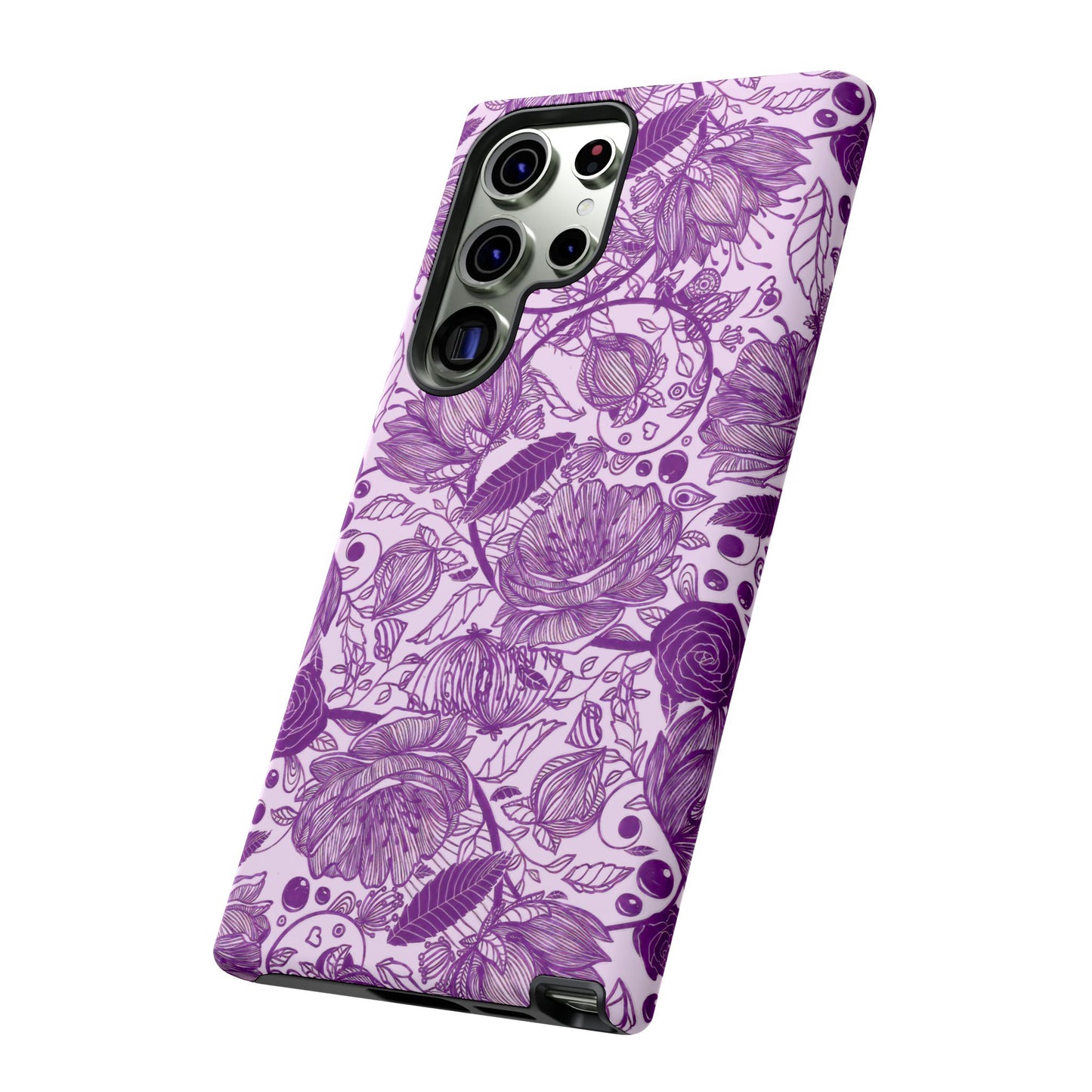 Graphical Garden: Purple Edition Tough Cases