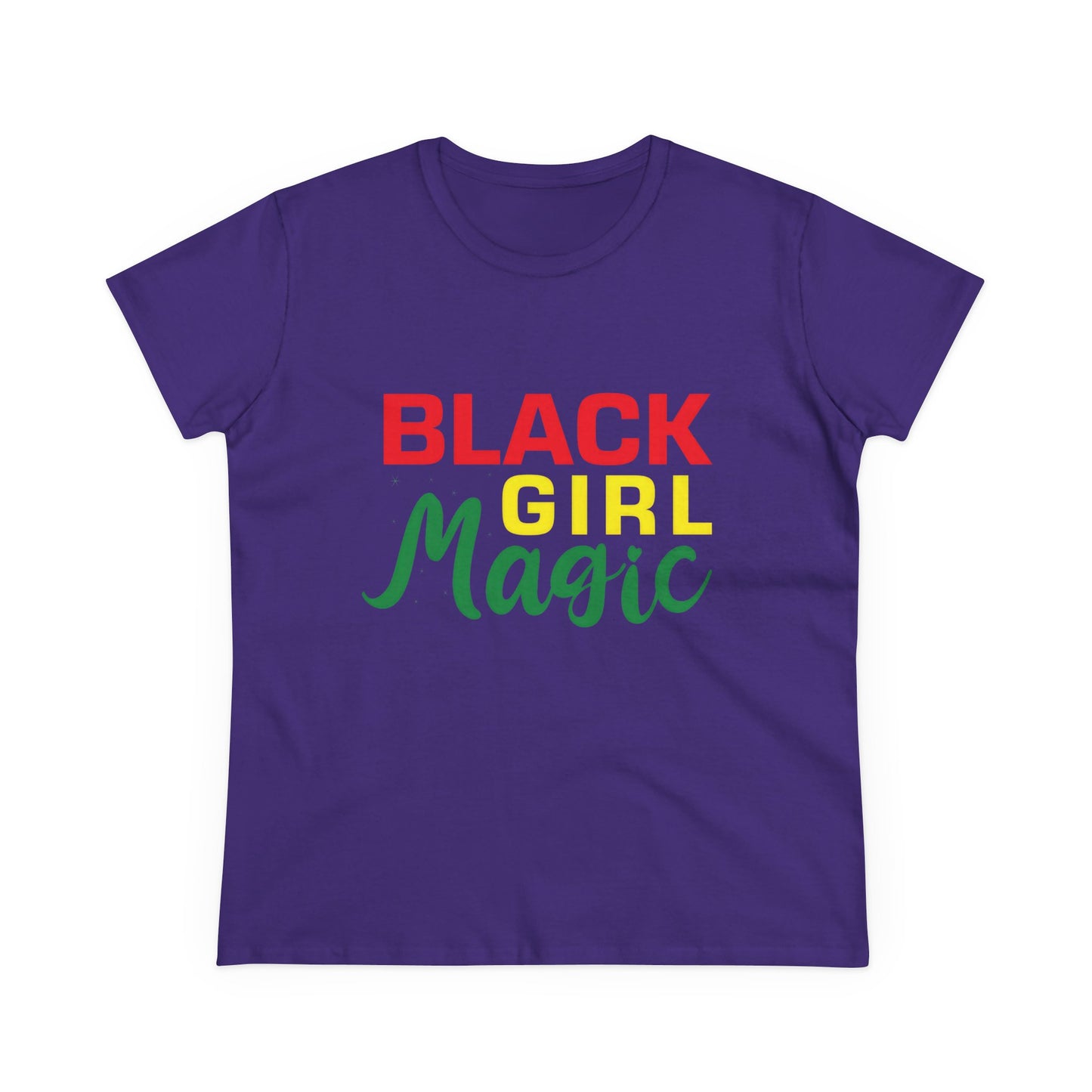 Black Girl Magic Cotton Tee - Celebrate Empowerment and Culture