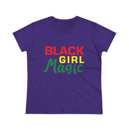Black Girl Magic Cotton Tee - Celebrate Empowerment and Culture