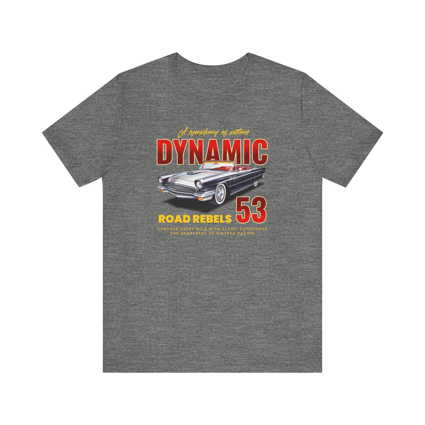 A Symphony Of Pistons Dynamic Unisex Jersey Short Sleeve Tee