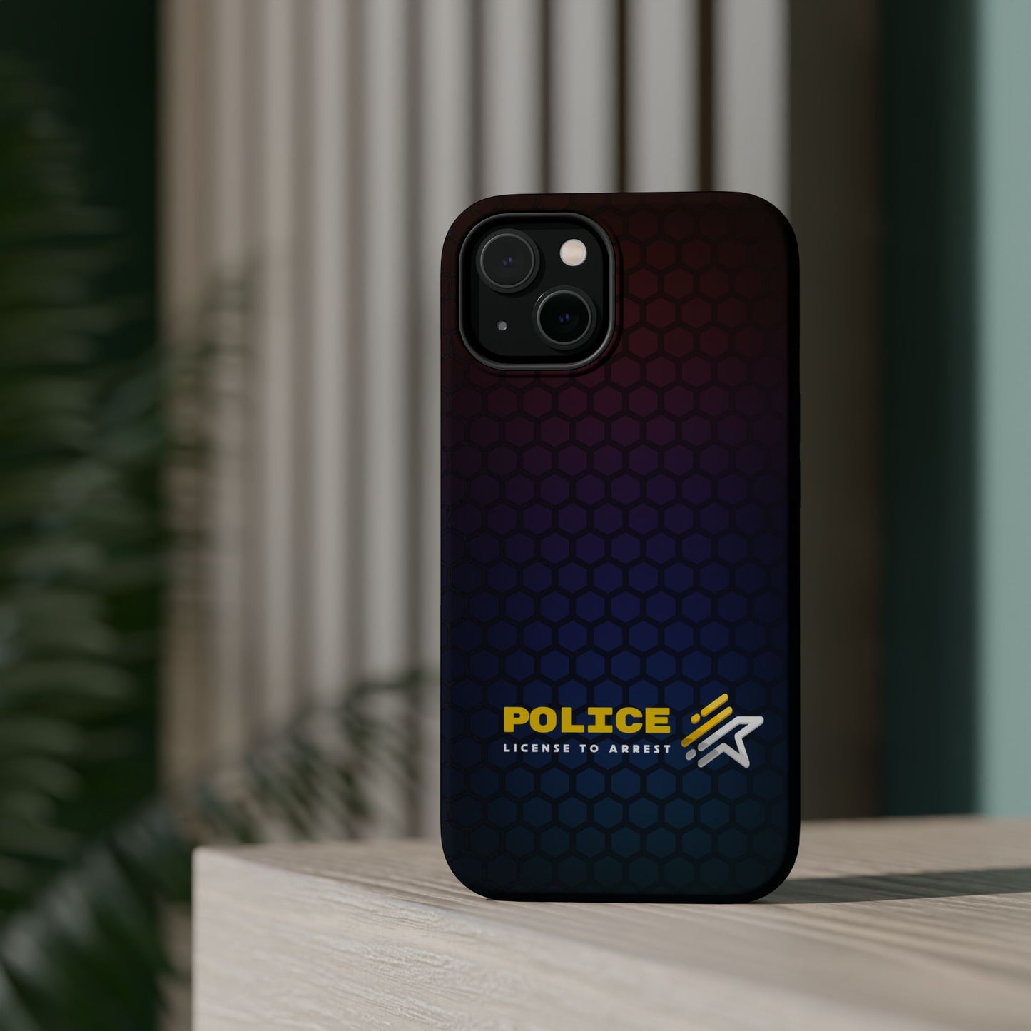 Police Magnetic iPhone Cases, License To Arrest