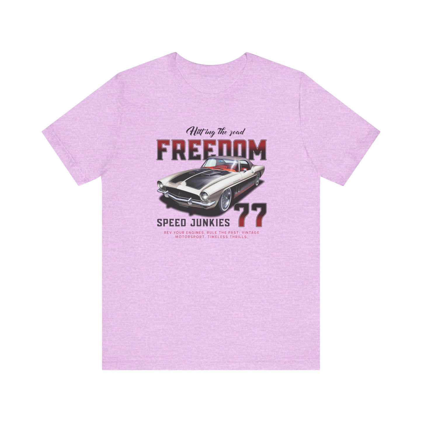 Hitting The Road Freedom Unisex Jersey Short Sleeve Tee