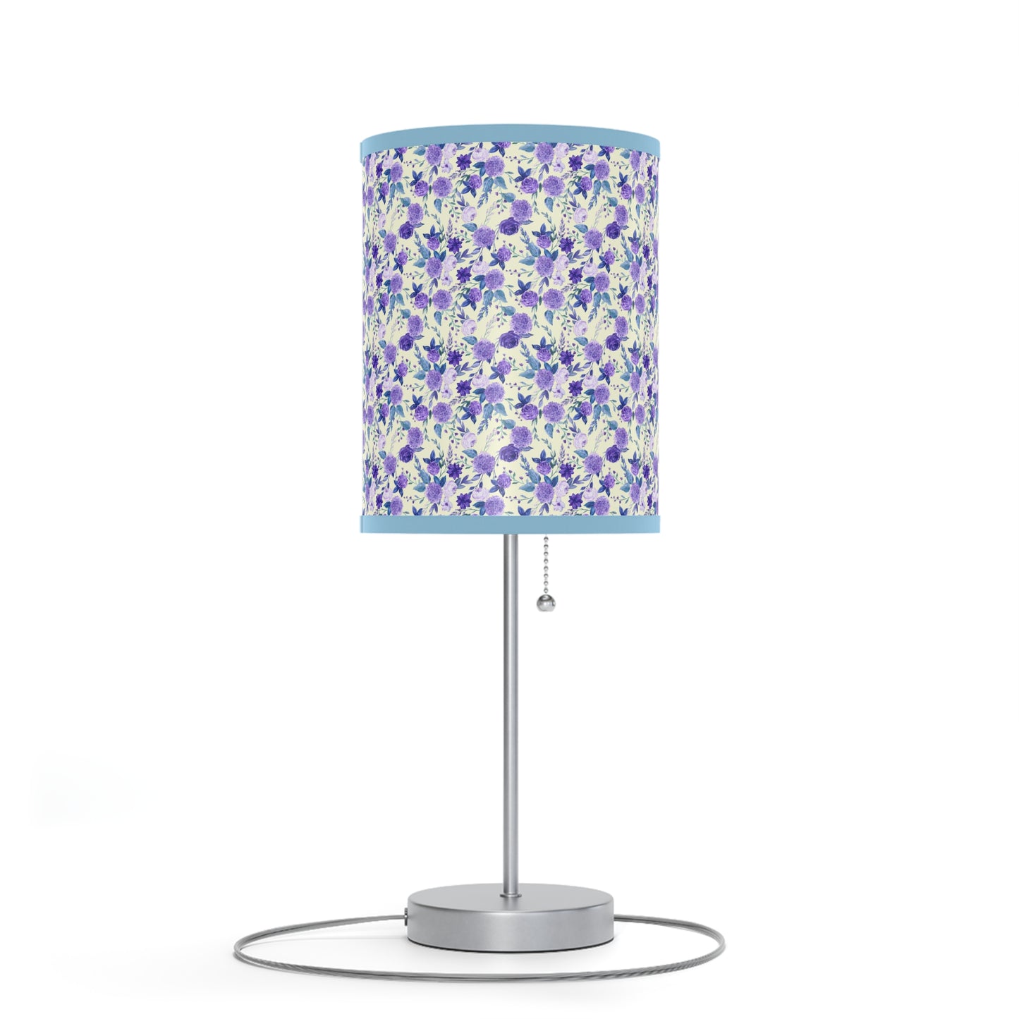 Violet Lamp on a Stand, US|CA plug / White