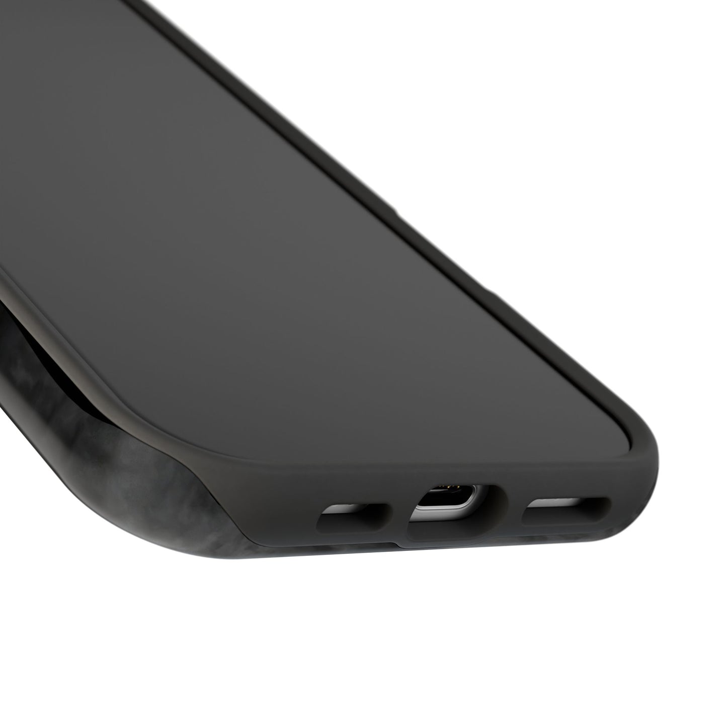 Skull Design Impact-Resistant iPhone Case, Don't Touch My Phone