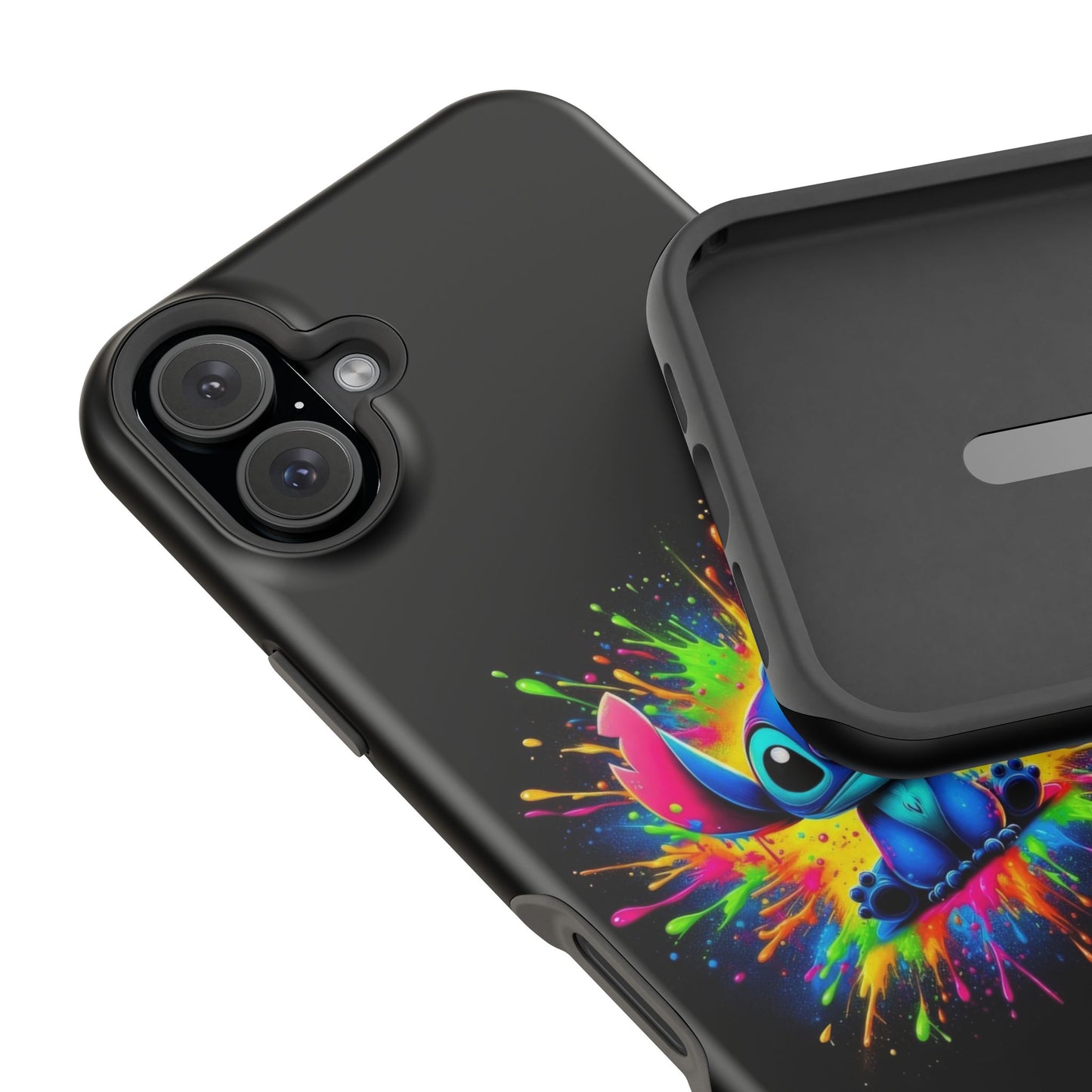 Colorful Cartoon Phone Case, Magnetic Tough Cover