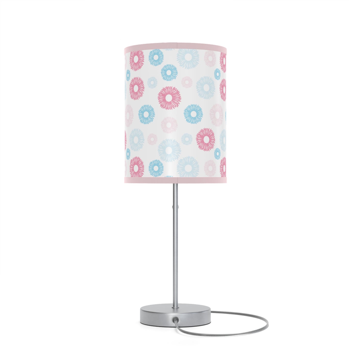 Floral Embrace Lamp on a Stand, US|CA plug / White