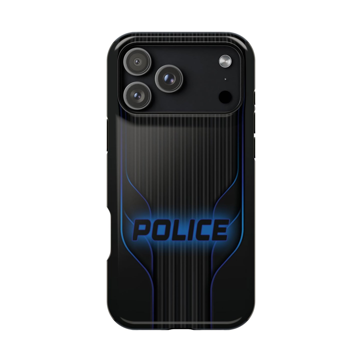 Police Magnetic Phone Cases, Blue Light