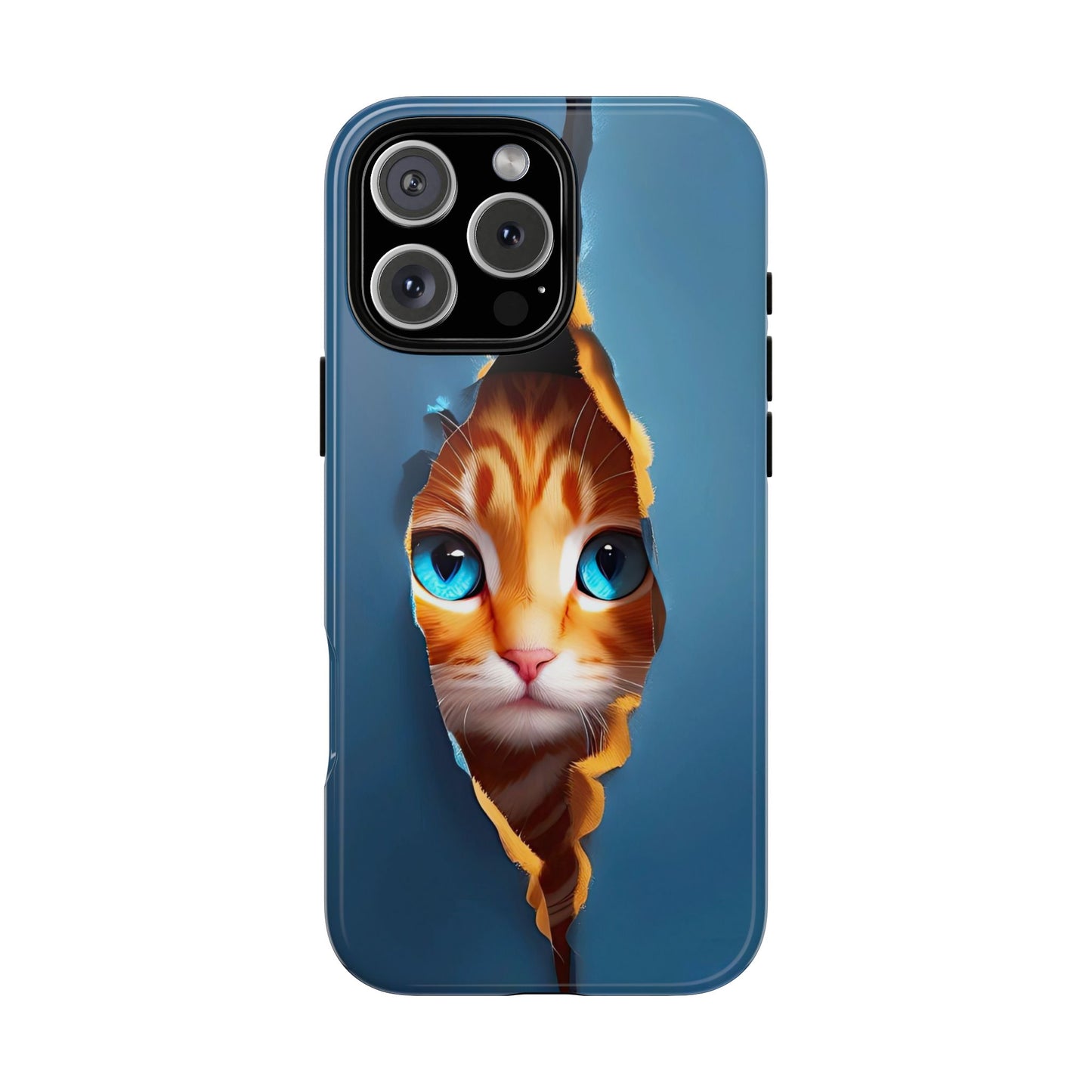 Curious Kitten Tough  Case for iPhone