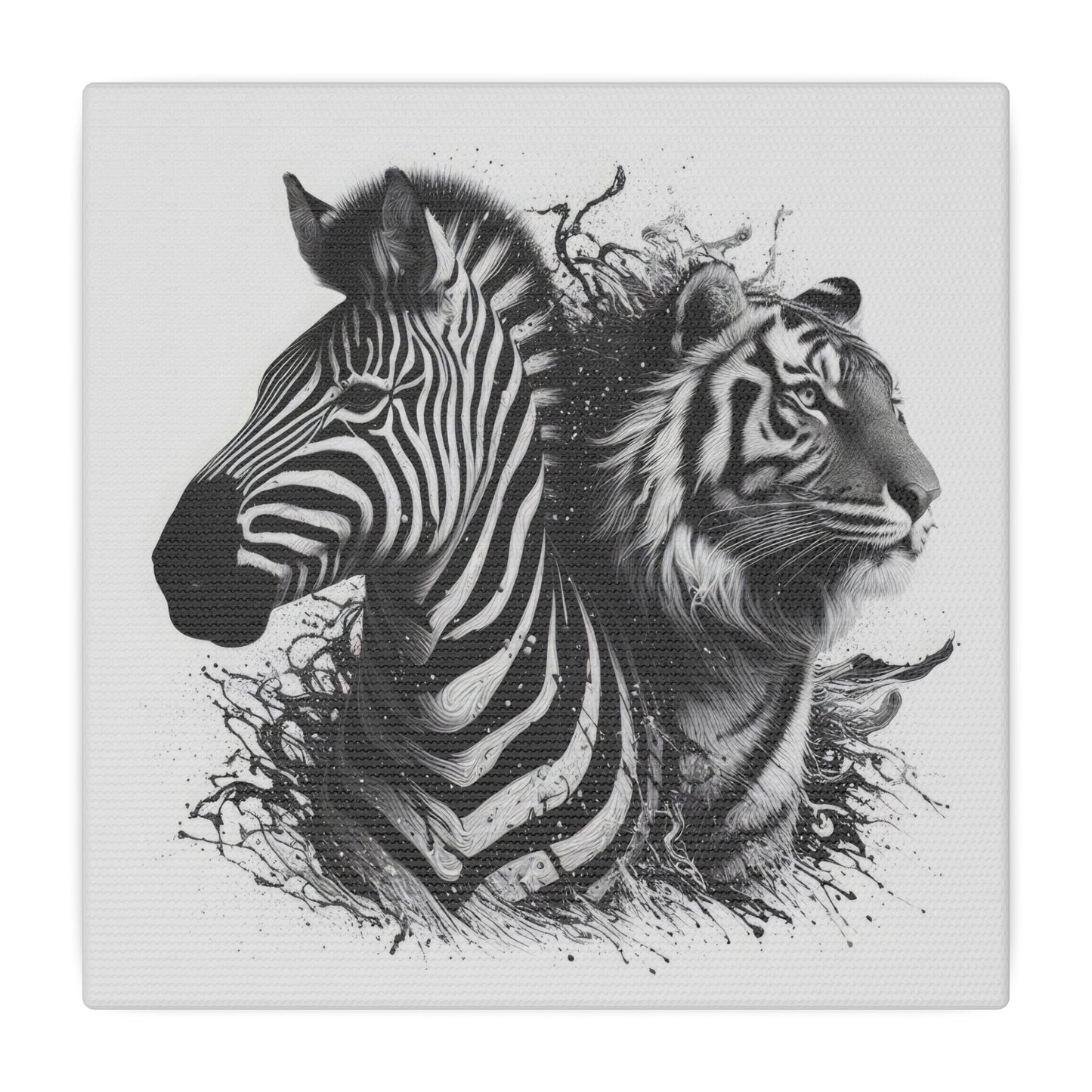 Stripes and Shadows - Canvas Print