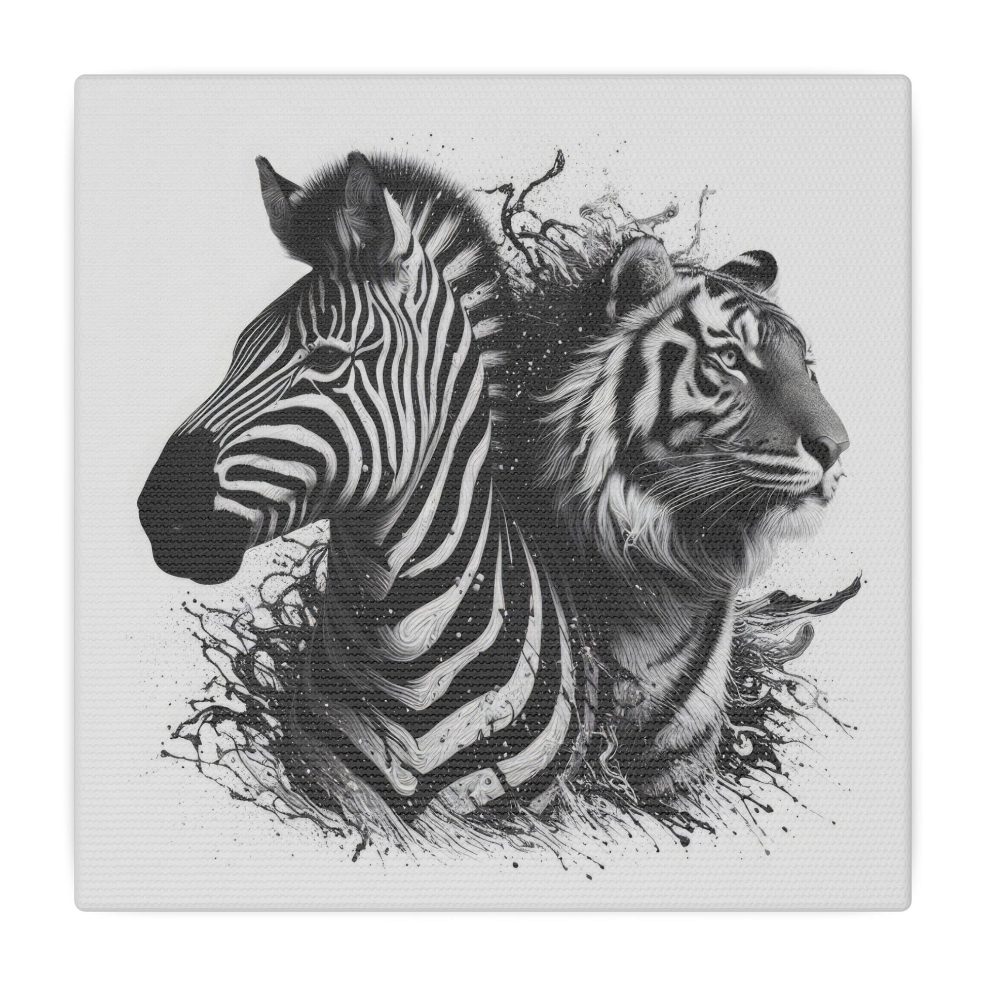 Stripes and Shadows - Canvas Print