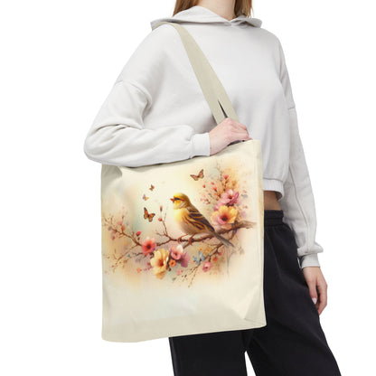 Blooming Melody Tote Bag
