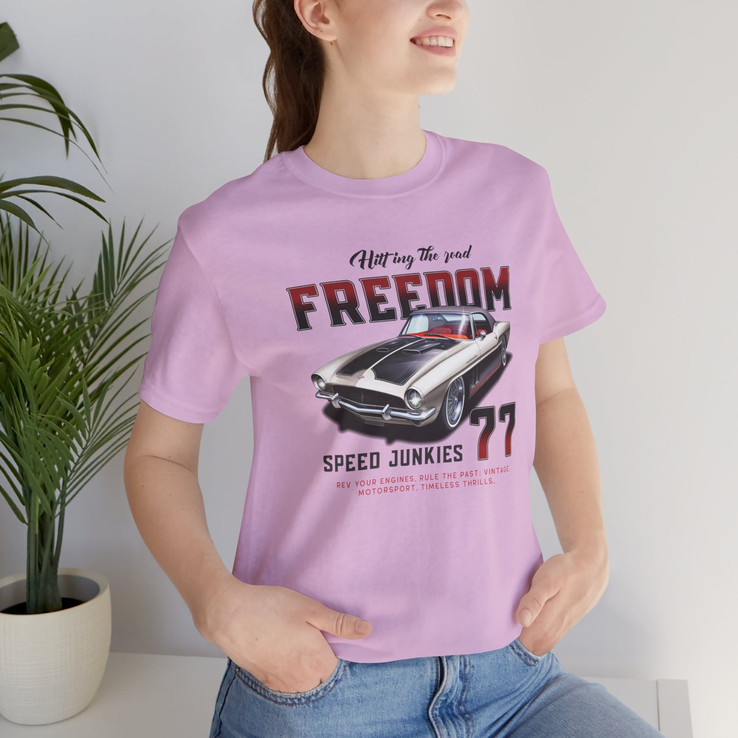 Hitting The Road Freedom Unisex Jersey Short Sleeve Tee