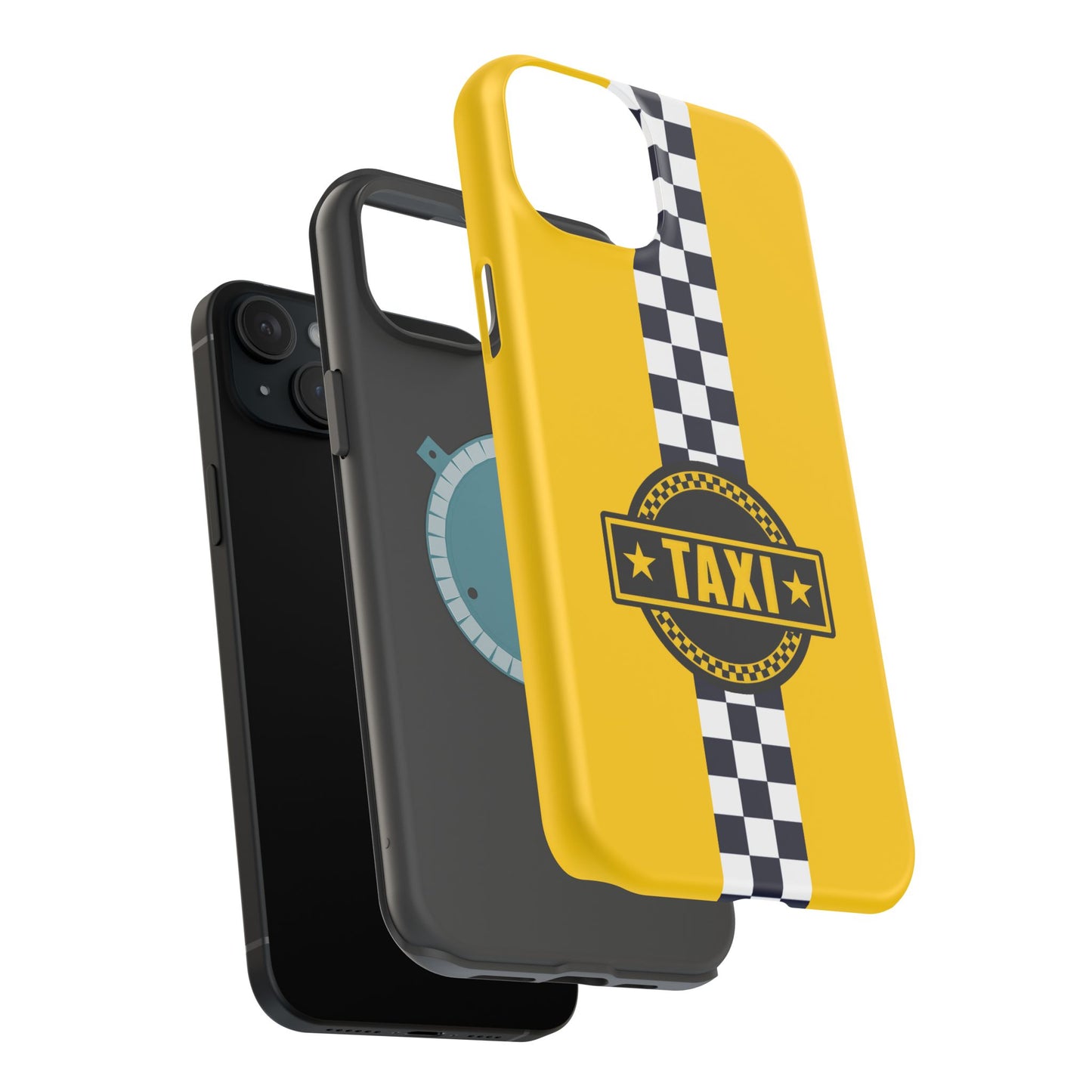 City Taxi Magnetic iPhone Cases