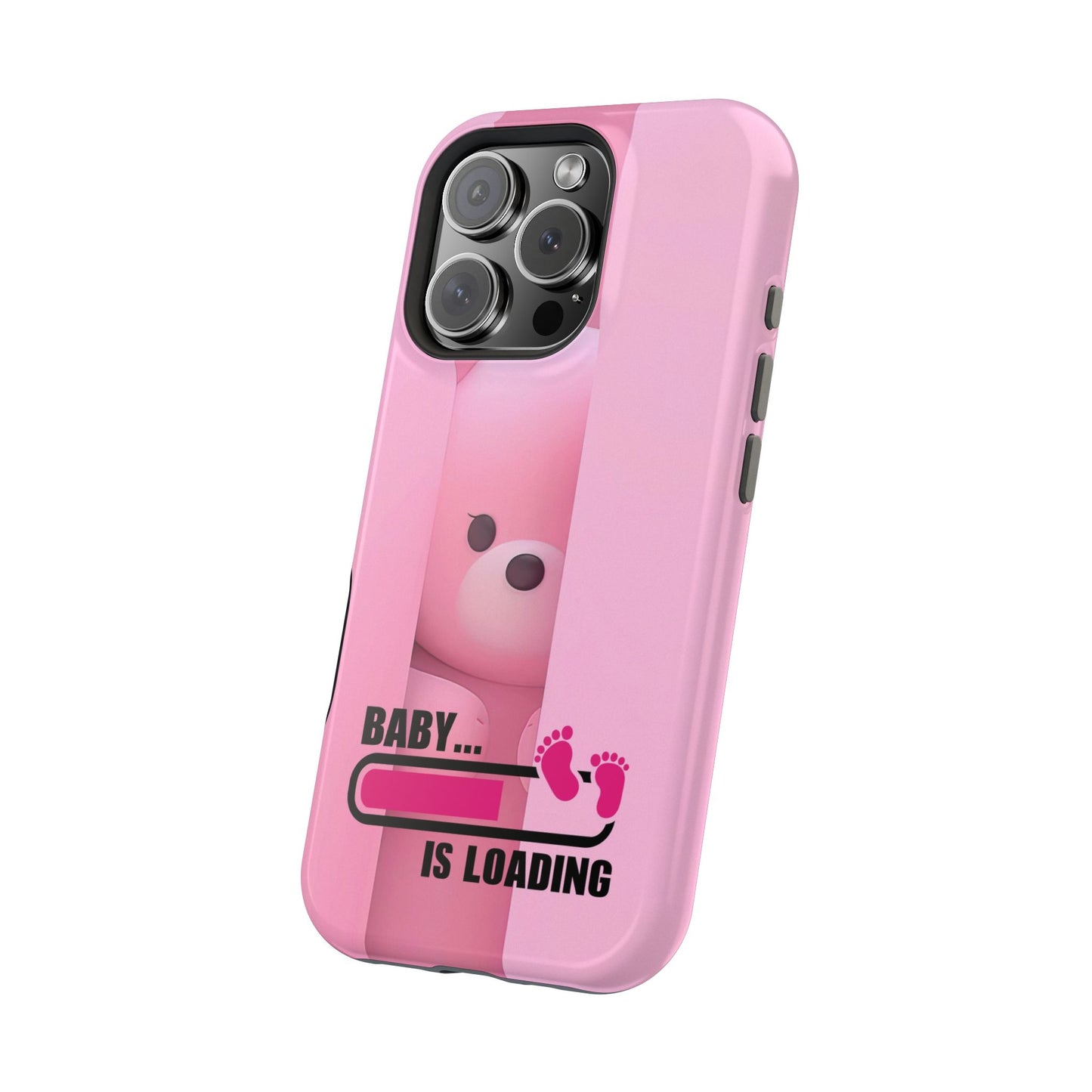 Cute Baby Loading Magnetic Phone Case, Expecting Parents Gift
