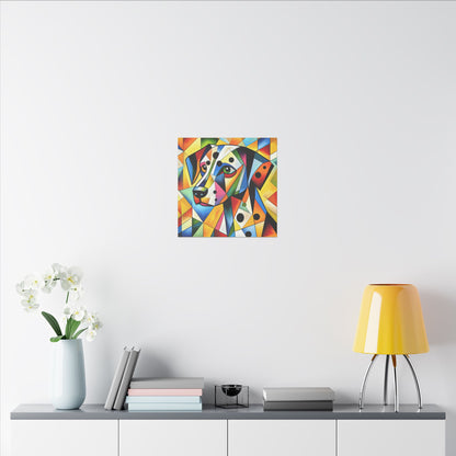Dalmatian Portrait - Canvas Print