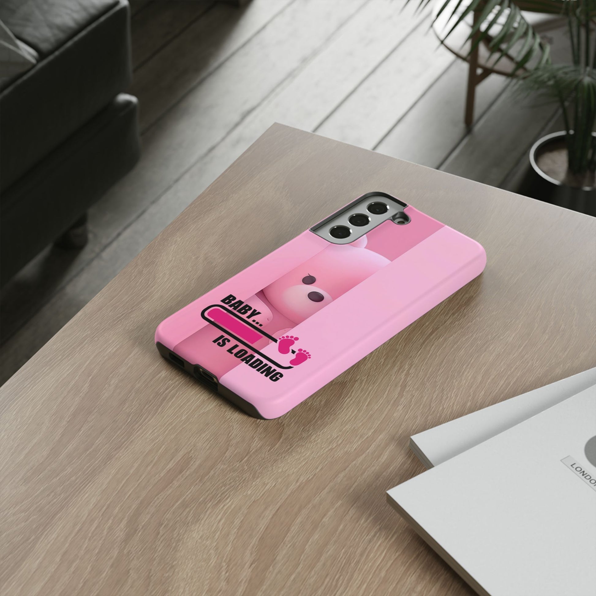 Cute Baby Loading Tough Case - Expecting Parents Accessory