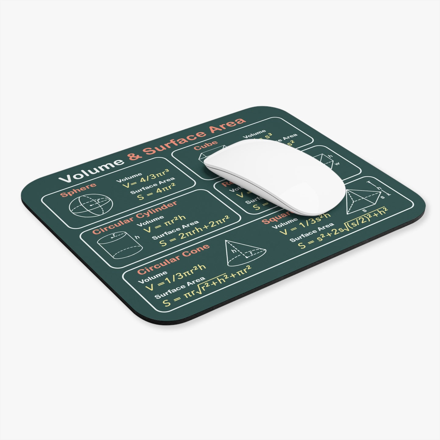 Volume & Surface Mouse Pad Rectangle