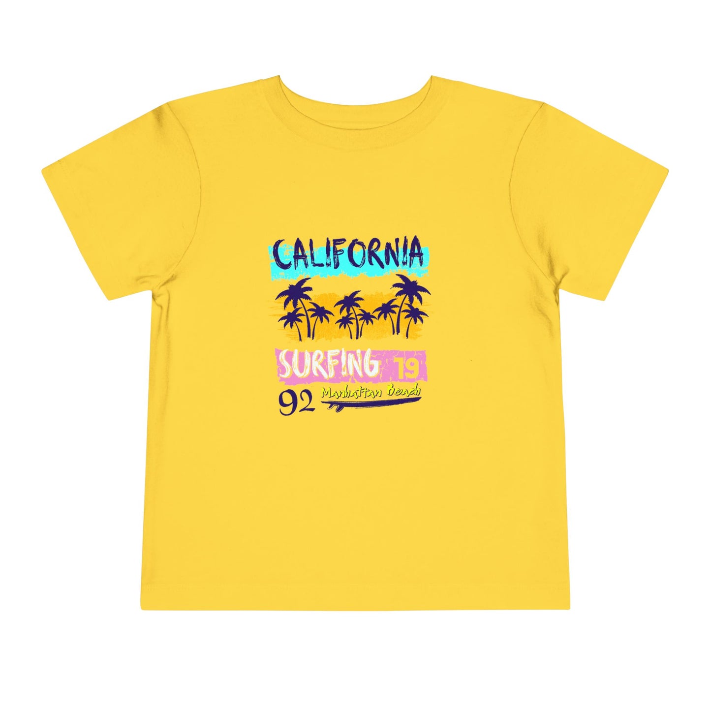 California Surfing Toddler Short Sleeve Tee