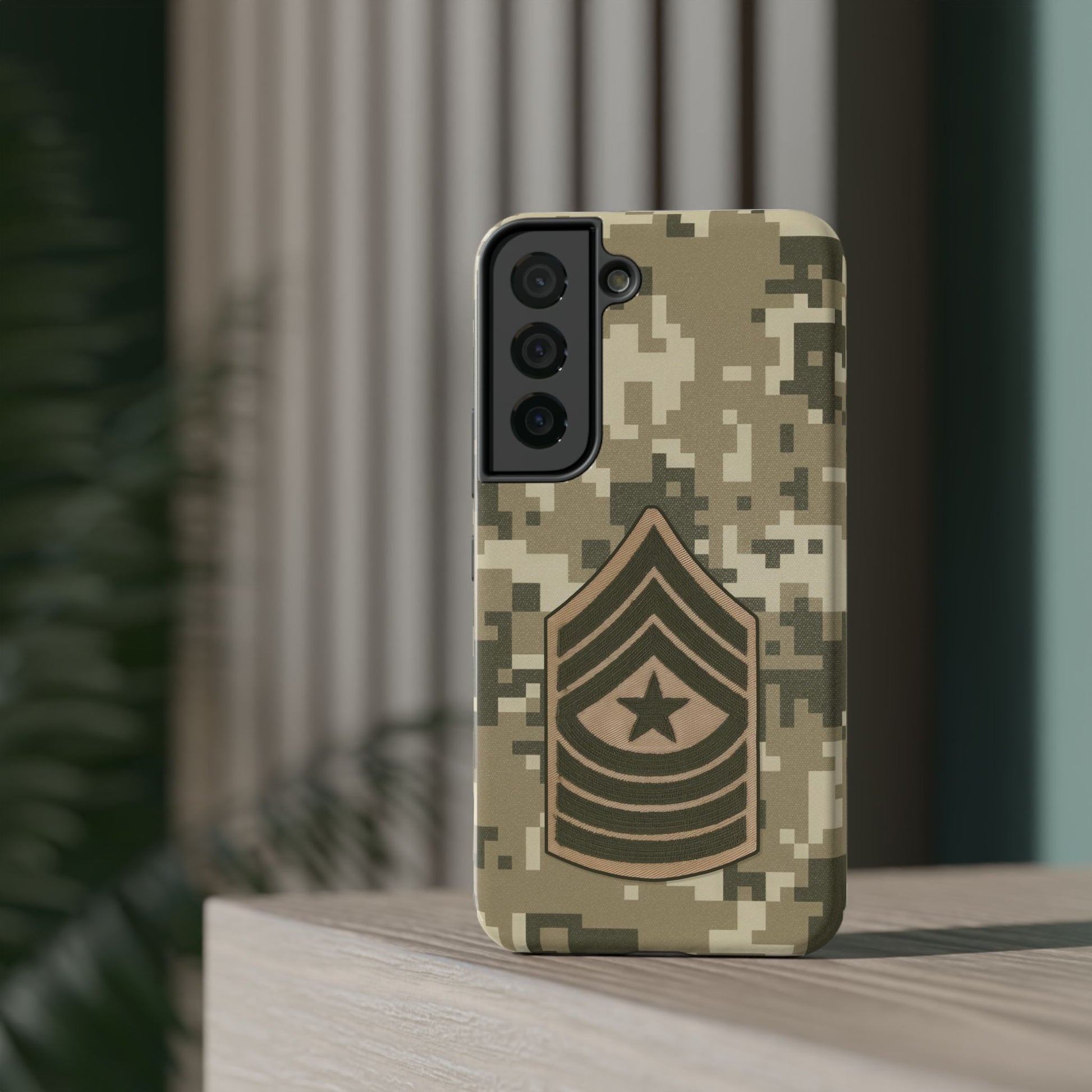Camouflage Impact-Resistant Cases, Sergeant Major