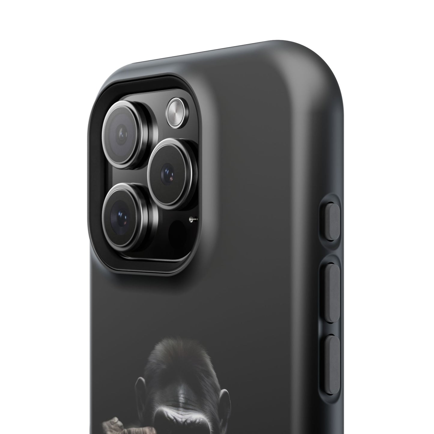 Edgy Gorilla Magnetic iPhone Case, Unique Cell Phone Cover