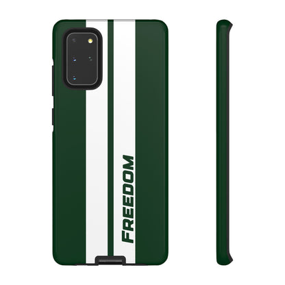 Freedom Tough Case, Olive Green Motorsport-Inspired Cove