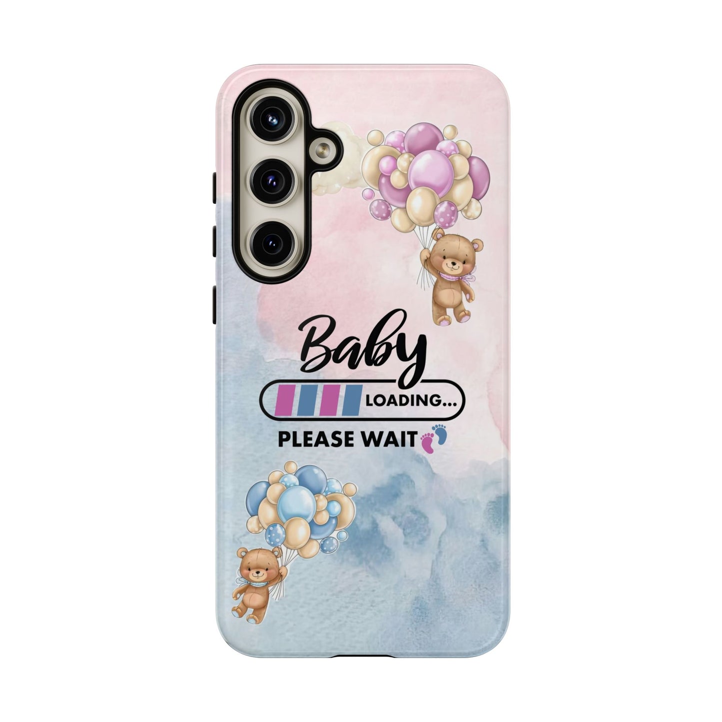 Cute Baby Loading Tough Case - Maternity Phone Cover
