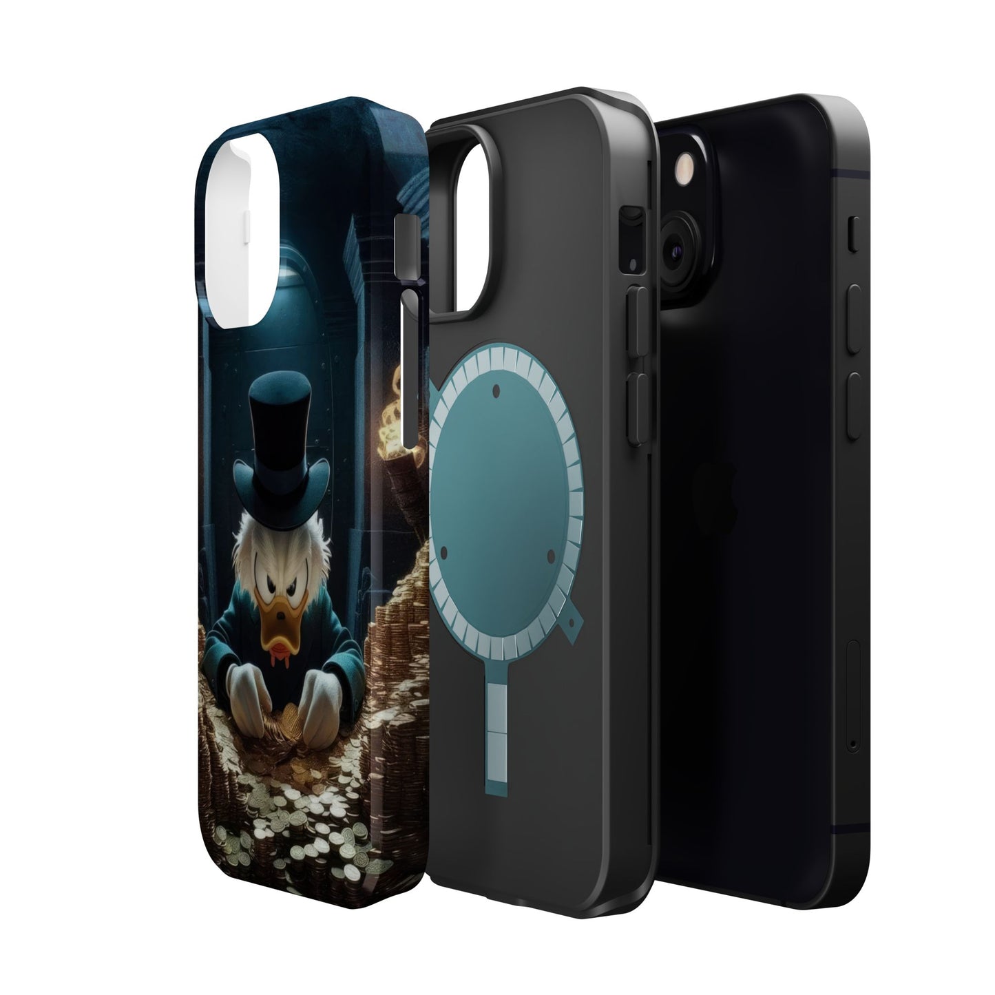 Magnetic Phone Case - Scrooge McDuck Design