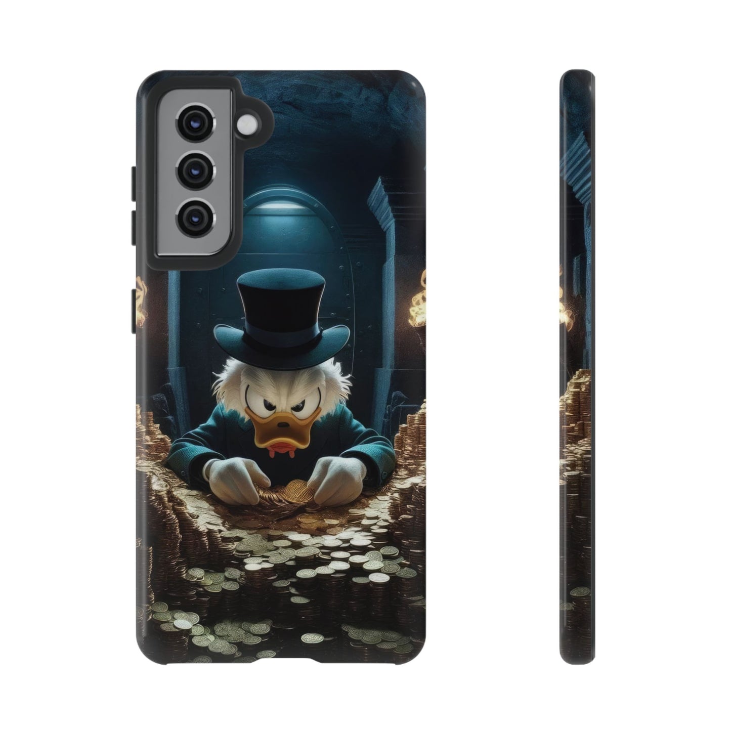 Scrooge McDuck Samsung Phone Case for Cartoon Lovers