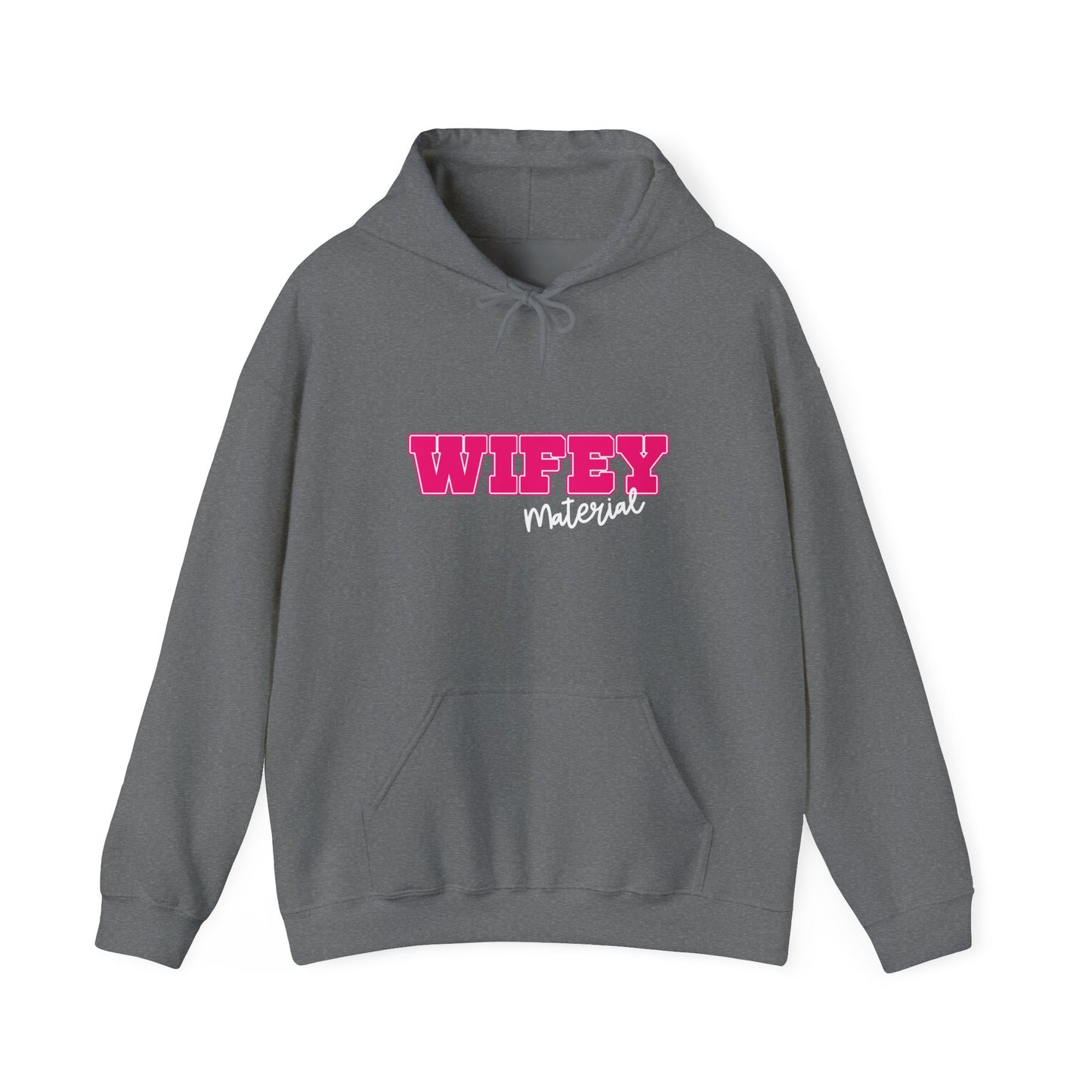 Wifey Material Unisex Heavy Blend™ Hooded Sweatshirt