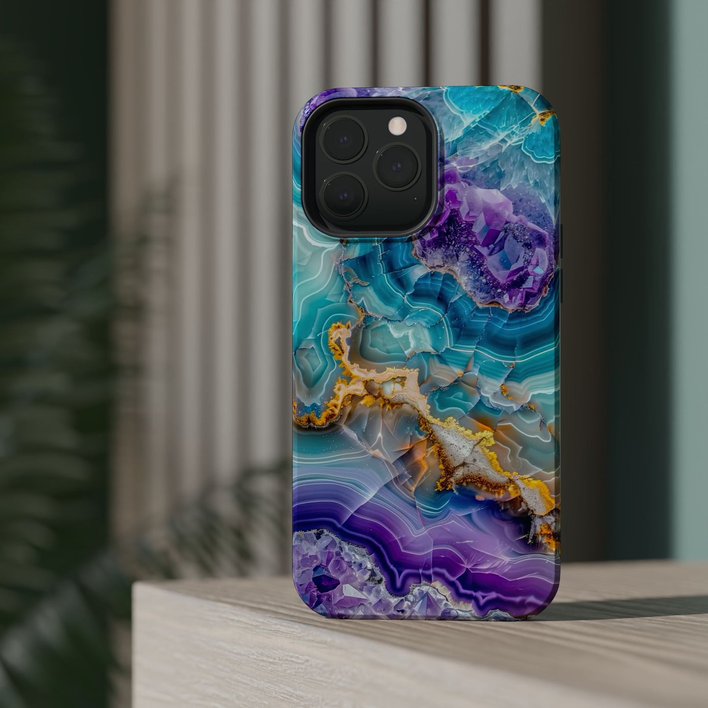 Turquoise Veil Magnetic Phone Case