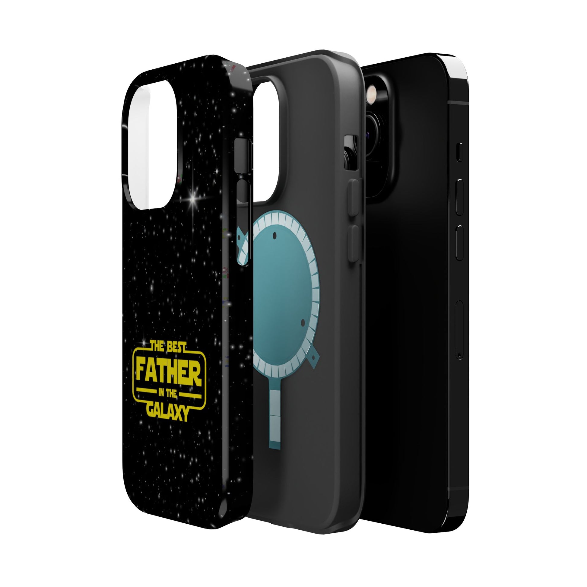 Galaxy-Themed iPhone Magnetic Case - Perfect Gift for the Best Father