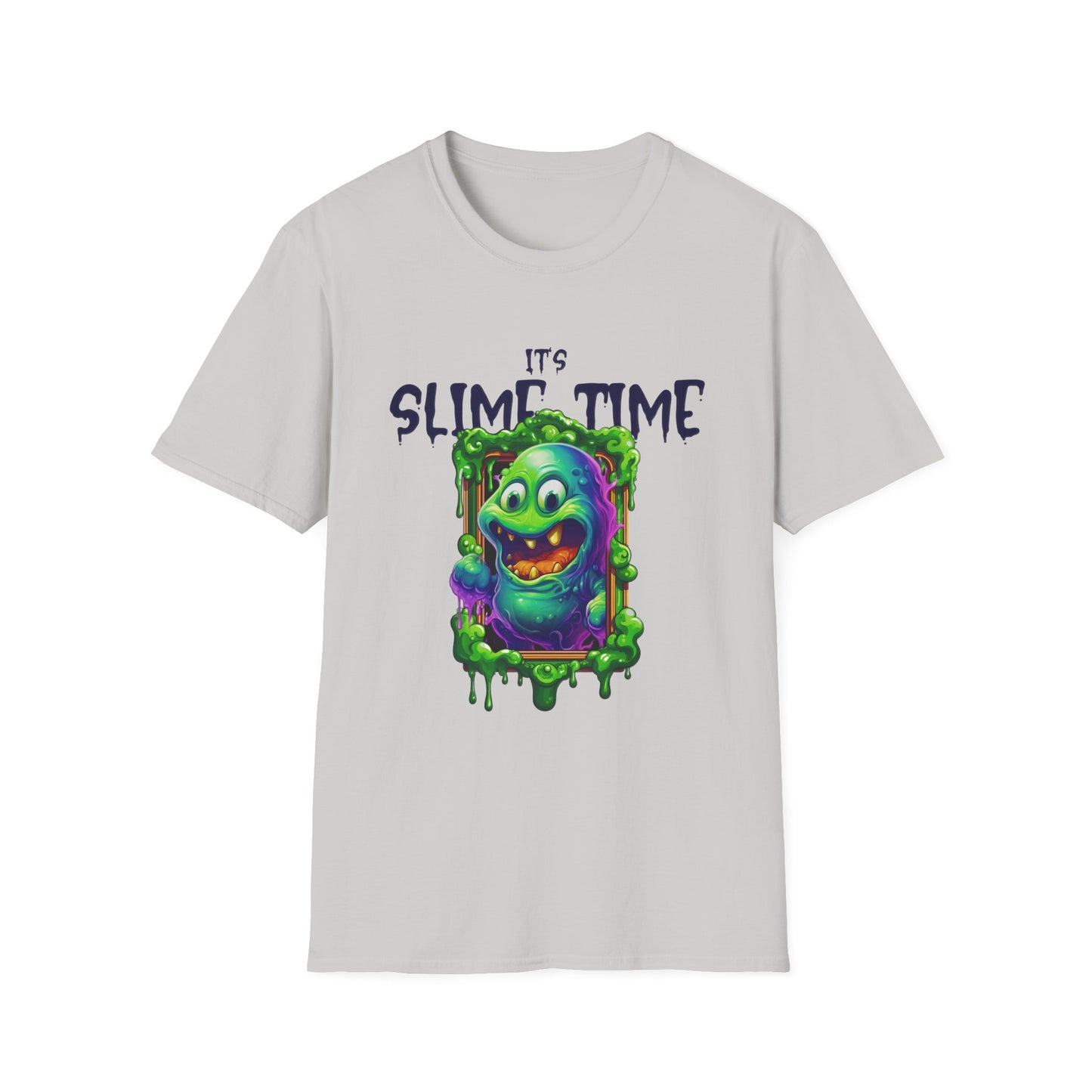 It's Slime Time Unisex Softstyle T-Shirt