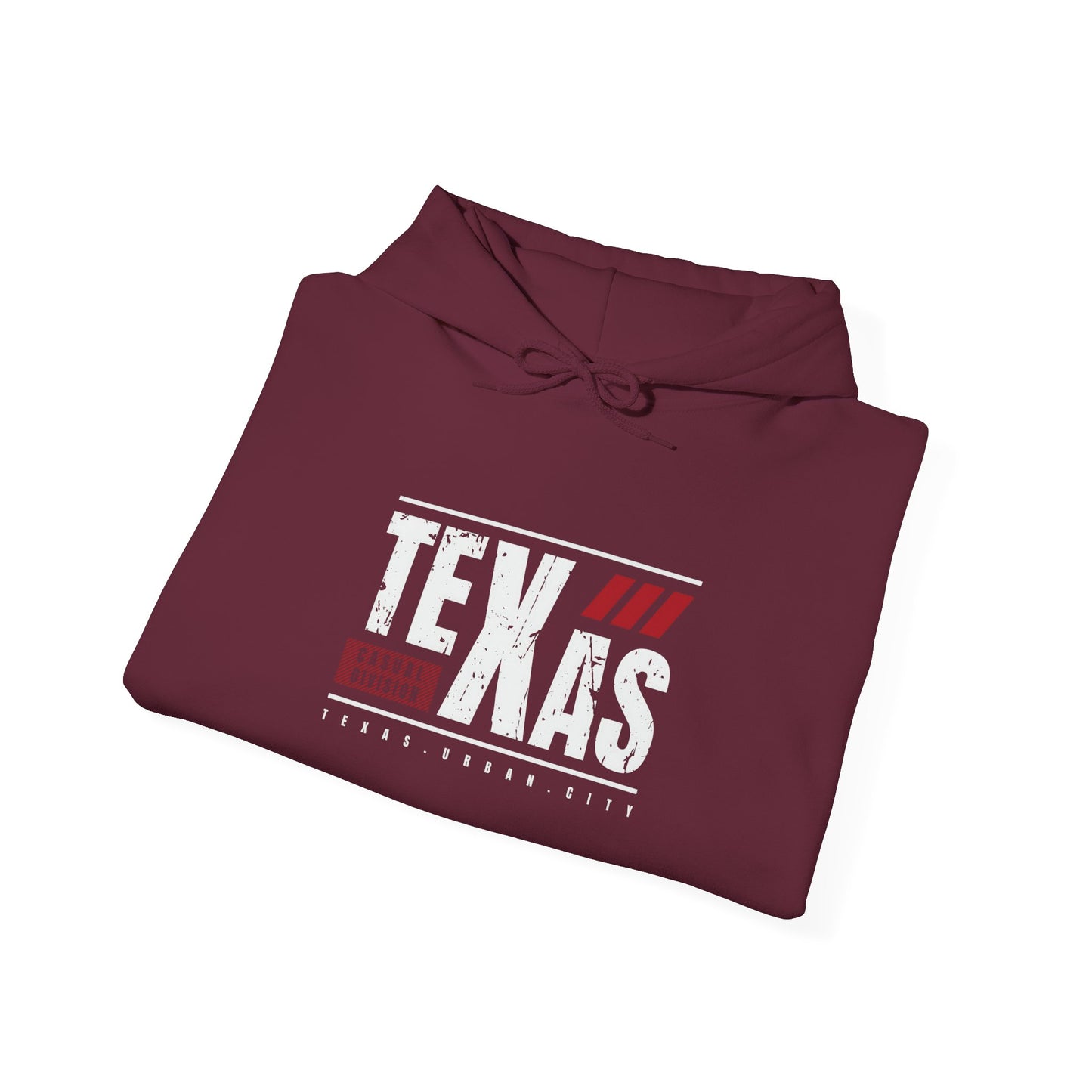 Texas Unisex Heavy Blend Hoodie - Bold Design for Everyday Comfort