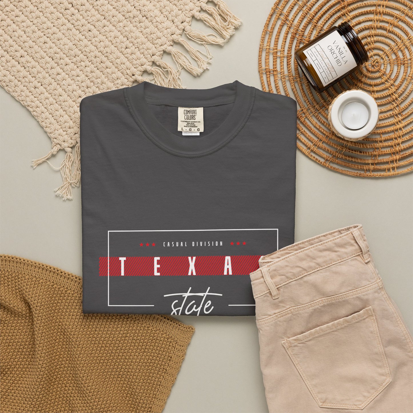 Unisex Texas State Graphic T-Shirt - Retro Casual Vibe