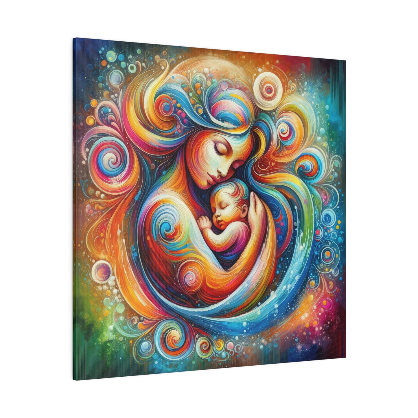 Warmth of Motherhood Matte Canvas, Stretched, 0.75"