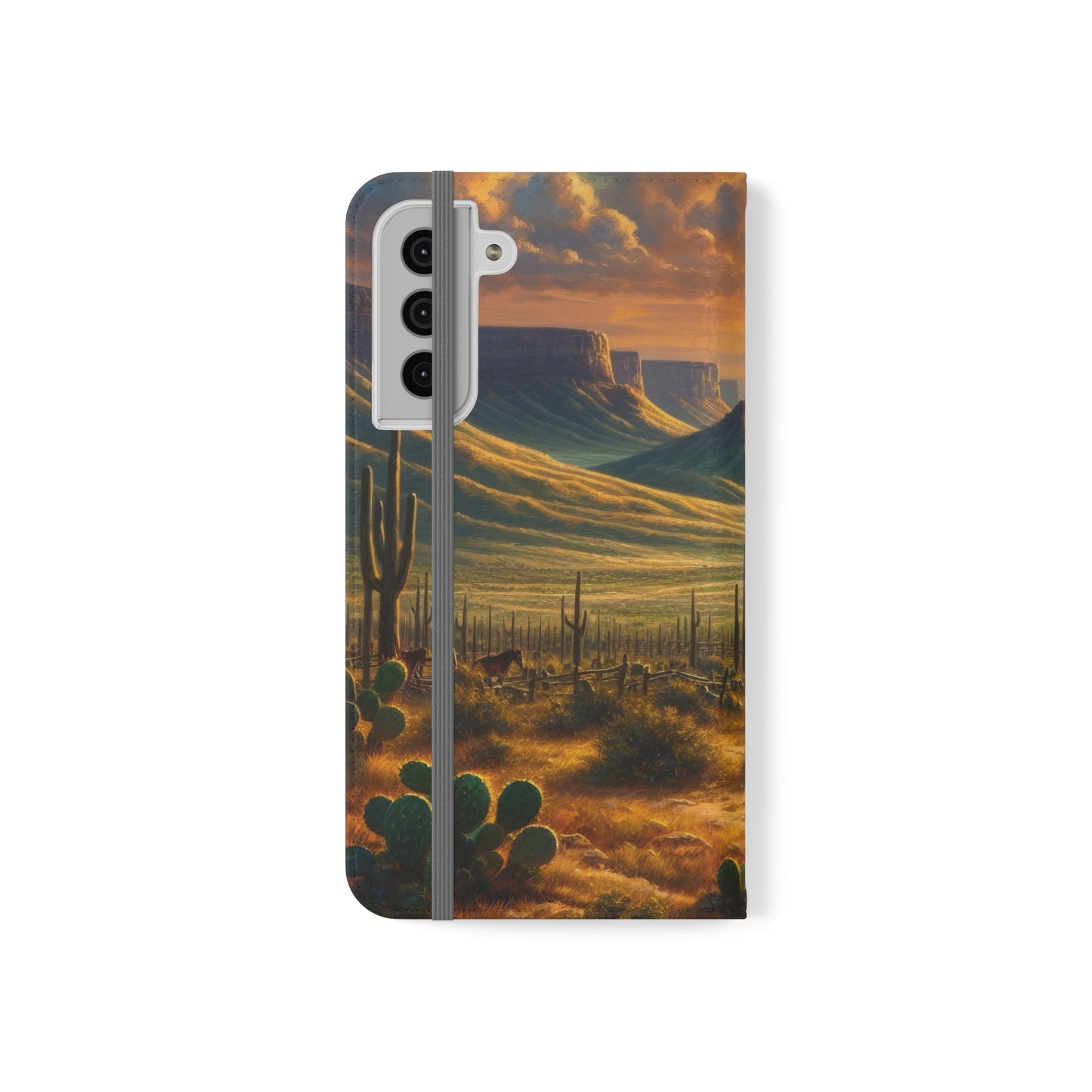 Texas Sunset Flip Cases