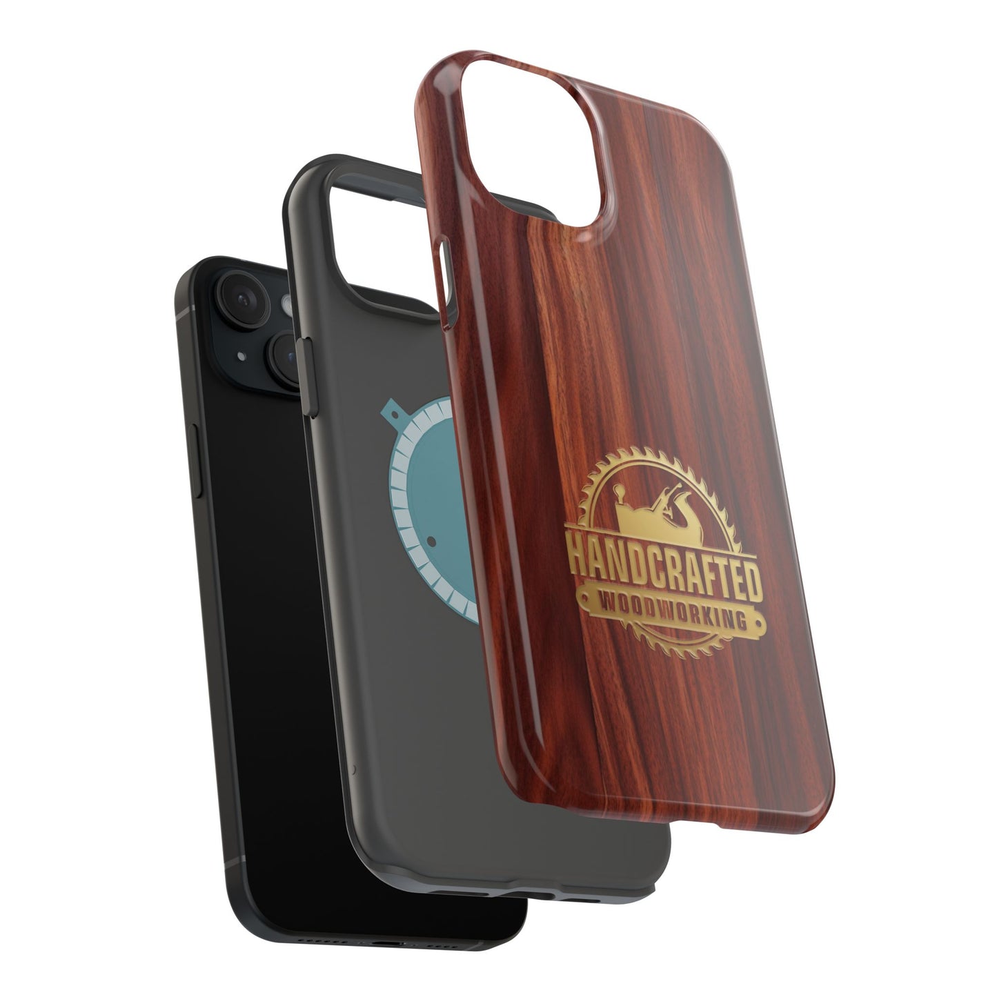 Woodworking Logo Magnetic iPhone Case