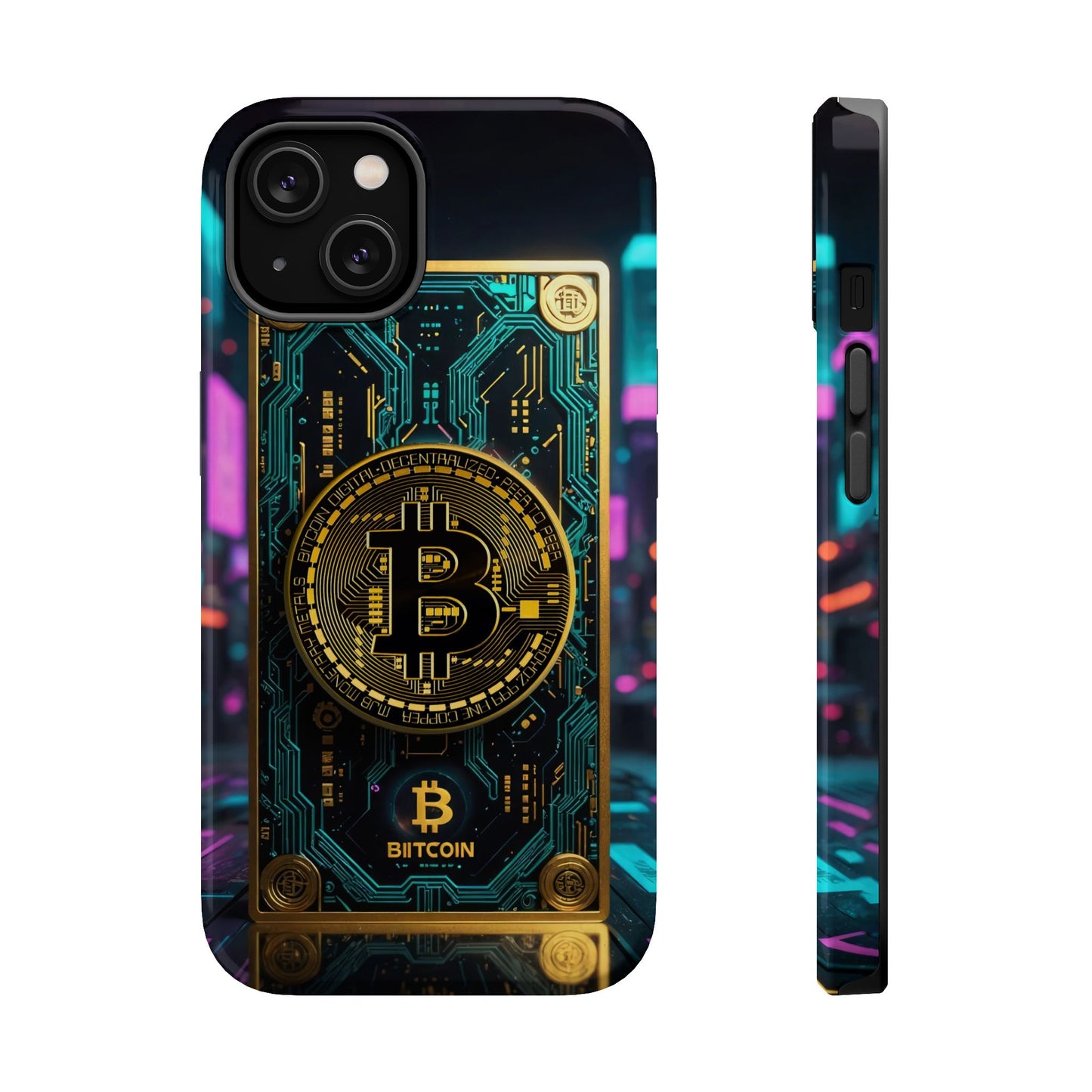 Bitcoin Magnetic Phone Case, Unique Phone Cover
