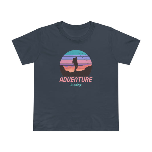 Adventure Is Calling Women’s Maple Tee