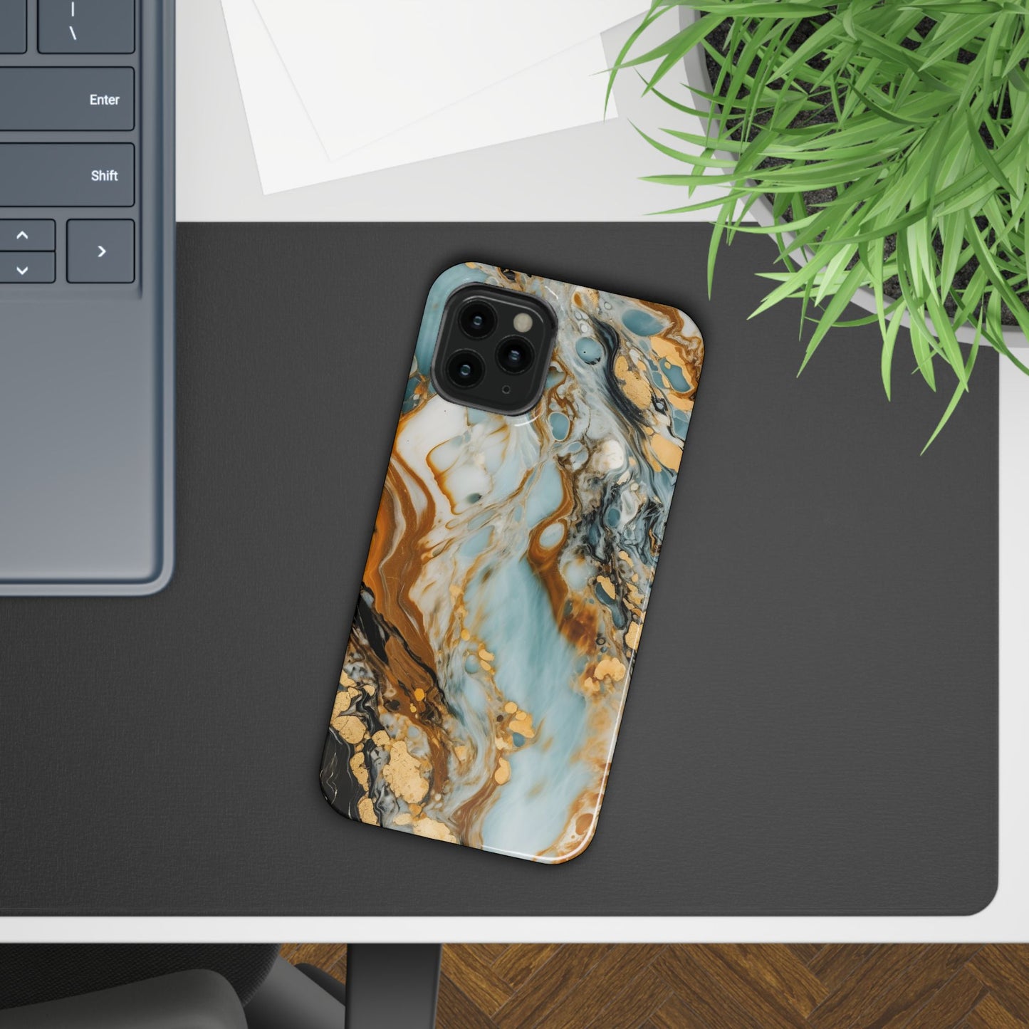 Elegant Marble Slim iPhone Case
