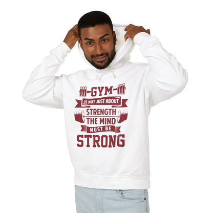 Gym Motivation Unisex Lightweight Hooded Sweatshirt