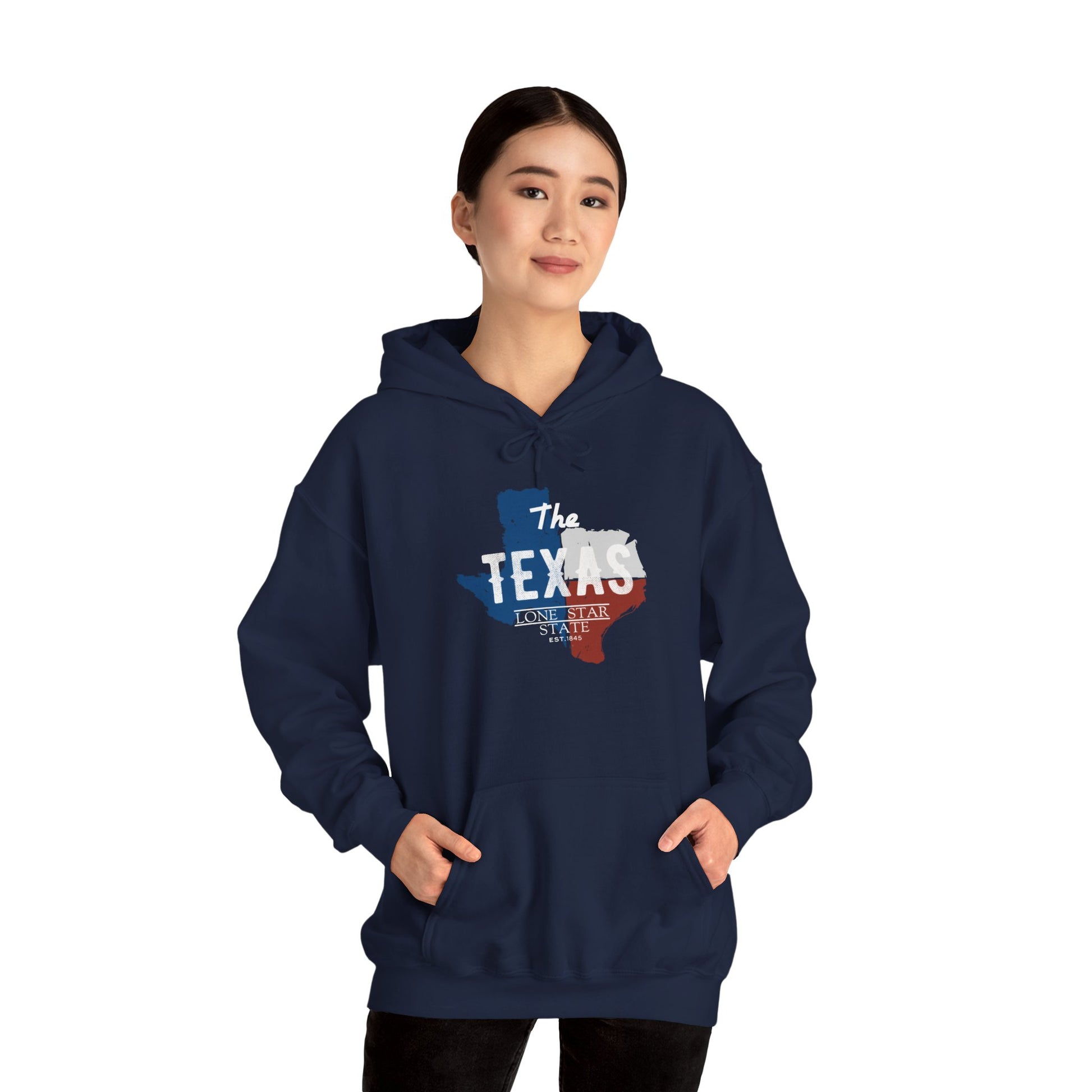 Texas Pride Unisex Hoodie - Comfortable Heavy Blend with State Graphic